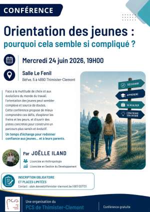 Photo de Conférence "Orientation des jeunes : pourquoi cela semble si compliqué ?"