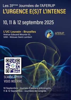 Photo de Congrès de l'AFERUP : "L'Urgence e(s)t l'Intense"